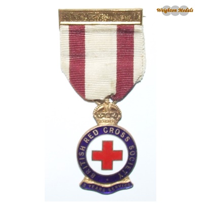 British Red Cross Society - 3 Years Service